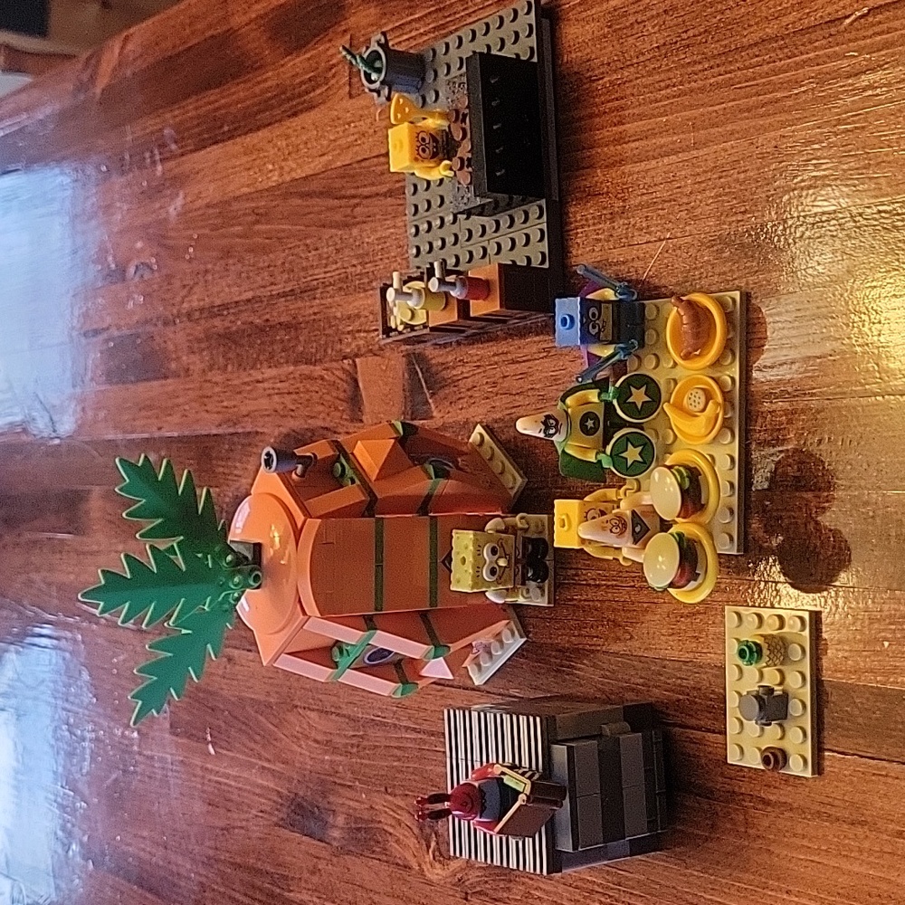 Spongebob Lego and Mega Blocks